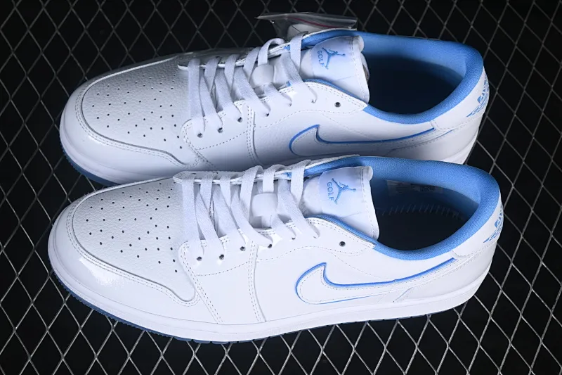 All categories Air Jordan Jordan series basketball shoes Air Jordan 1 Low Air Jordan 1 Low AJ1 Joe 1 patent leather white and blue low-top retro cultural basketball shoes DD9315-118
